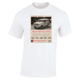 1964 INTERNATIONAL HARVESTER SCOUT RANGE USA AD TSHIRT