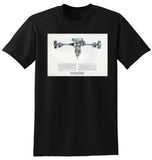 1964 VW VOLKSWAGEN 1500 GERMANY AD TSHIRT