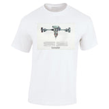 1964 VW VOLKSWAGEN 1500 GERMANY AD TSHIRT