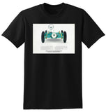 1964 VW VOLKSWAGEN 1500 GERMANY AD TSHIRT