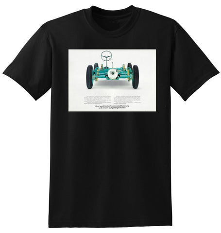 1964 VW VOLKSWAGEN 1500 GERMANY AD TSHIRT