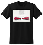 1964 VW VOLKSWAGEN 1500 GERMANY AD TSHIRT