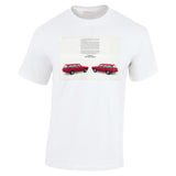 1964 VW VOLKSWAGEN 1500 GERMANY AD TSHIRT