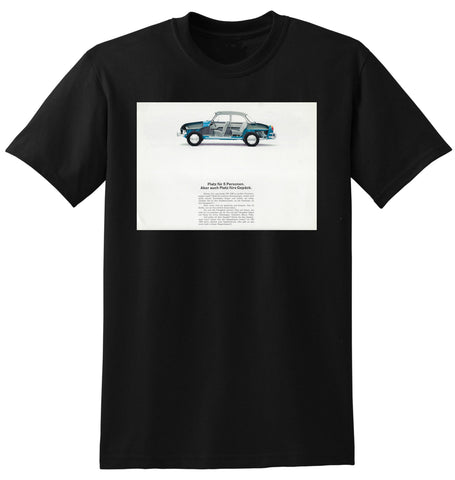 1964 VW VOLKSWAGEN 1500 GERMANY AD TSHIRT