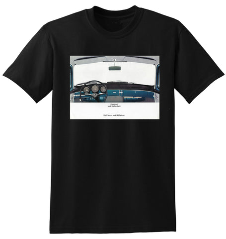 1964 VW VOLKSWAGEN 1500 GERMANY AD TSHIRT