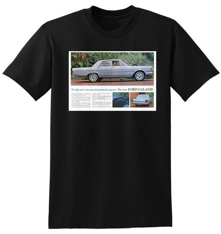1965 FORD XP FALCON GALAXIE 500 CORTINA AUSSIE AD TSHIRT