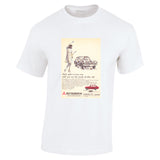 1967 MITSUBISHI COLT 1000 FASTBACK AUSSIE AD TSHIRT