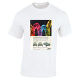 1967 MORRIS MINI DELUXE MORRIS 1100 AUSTIN 1800 BMC AUSSIE AD TSHIRT