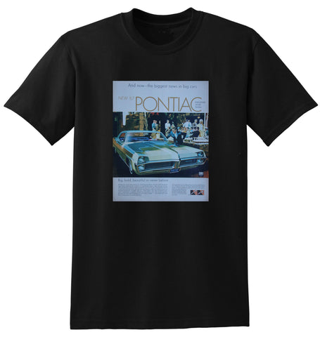 1967 PONTIAC PARISIENNE SPORTS SEDAN AUSSIE AD TSHIRT