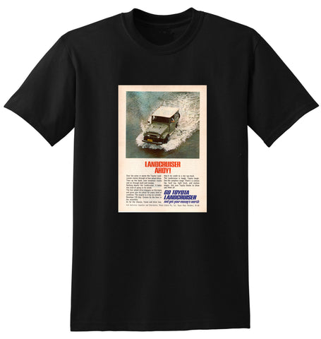 1967 TOYOTA LAND CRUISER 4WD 2 DOOR J40 AUSSIE AD TSHIRT