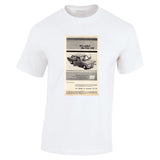 1968 FIAT 125 SEDAN AUSSIE AD TSHIRT