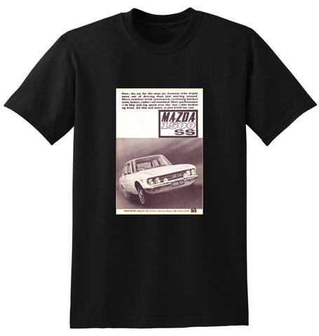 1968 MAZDA 1500 SS AUSSIE AD TSHIRT
