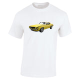 1969 CHEVROLET CAMARO SS YELLOW TSHIRT