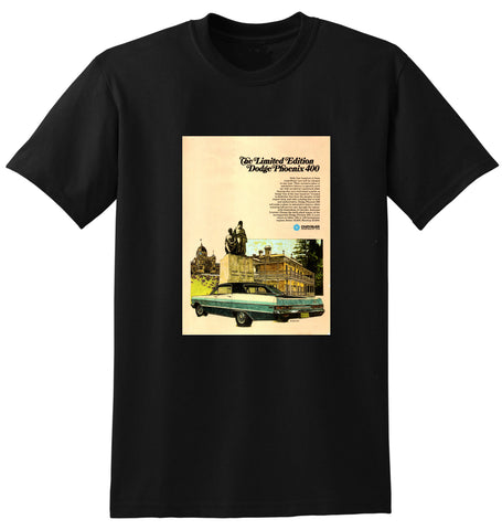 1969 DE DODGE PHOENIX 400 LIMITED EDITION SPORT SEDAN AUSSIE AD TSHIRT