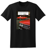 1969 DATSUN 1600 SEDAN NISSAN AUSSIE AD TSHIRT