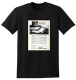 1969 P5 ROVER 3.5 LITRE V8 SALOON AUSSIE AD TSHIRT