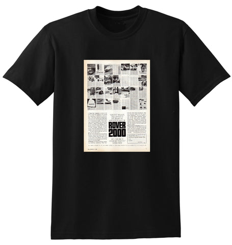 1969 P6 ROVER 2000 AUSSIE AD TSHIRT