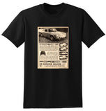 1969 PORSCHE SERVICE CENTRE 912 911T 911E 911S AUSSIE AD TSHIRT