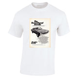 1969 RAMBLER JAVELIN COUPE AMC AMI AUSSIE AD TSHIRT
