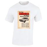 1969 RAMBLER REBEL V8 SEDAN AUSSIE AD TSHIRT