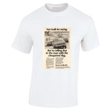 1969 TOYOTA COROLLA E10 NOT BUILT FOR RACING AUSSIE AD TSHIRT