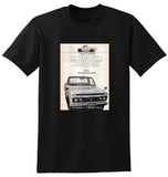 1969 TOYOTA HILUX RN10 UTILITY UTE PICK-UP AUSSIE AD TSHIRT