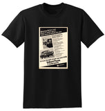 1969 VF CHRYSLER VALIANT PACER 5 SEATER SPORTS AUSSIE AD TSHIRT