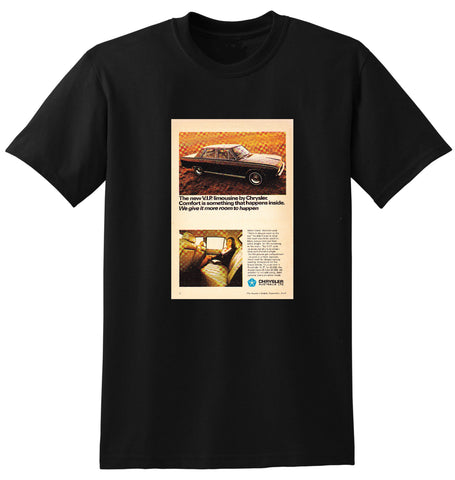 1969 VF CHRYSLER VALIANT VIP AUSSIE AD TSHIRT