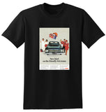 1970 AVIS RENT A CAR XW FORD FALCON SEDAN AUSSIE AD TSHIRT