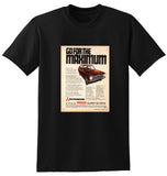 1970 MITSUBISHI COLT MAXIMUM SUPER SPORTS AUSSIE AD TSHIRT