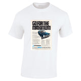1970 MITSUBISHI COLT MAXIMUM SUPER SPORTS AUSSIE AD TSHIRT
