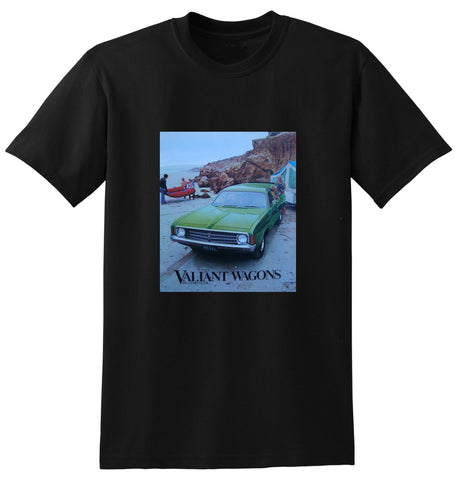 1973 CHRYSLER VALIANT REGAL WAGON AUSSIE AD TSHIRT