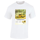 1975 HJ HOLDEN ONE TONNER CAMPER AUSSIE AD TSHIRT