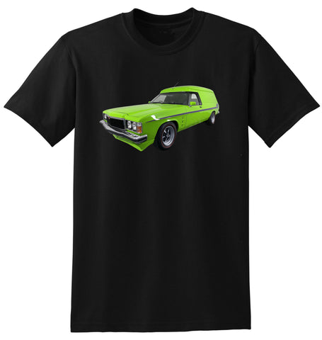 1977 HZ HOLDEN SANDMAN GREEN TSHIRT