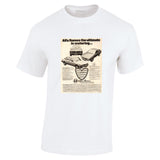 1979 ALFA ROMEO ALFETTA 2 LITRE GTV 2000 ALFASUD AUSSIE AD TSHIRT