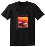 1979 GH CHRYSLER MITSUBISHI SCORPION 2 DOOR AUSSIE AD TSHIRT