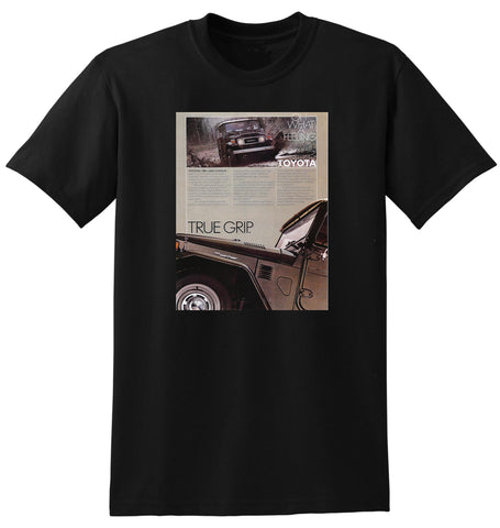 1980 TOYOTA LAND CRUISER USA AD TSHIRT