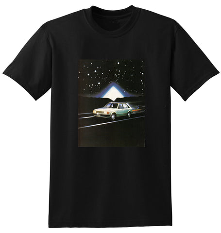 1981 BD MAZDA 323 5 DOOR HATCHBACK AUSSIE AD TSHIRT