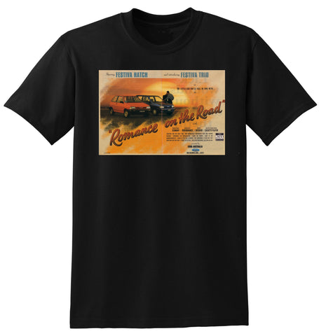 1992 FORD FESTIVA TRIO AND HATCH AUSSIE AD TSHIRT
