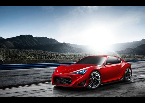 2011 SCION FR S CONCEPT ART PRINT PHOTO POSTER