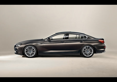 2013 BMW 6 SERIES SIDE ART PRINT PHOTO POSTER