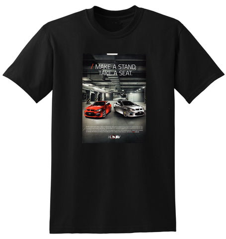 2014 VF HOLDEN COMMODORE GEN F GTS CLUBSPORT R8 HSV AUSSIE AD TSHIRT