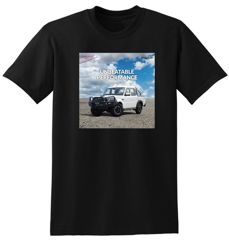 2024 MAHINDRA PIK-UP UNBEATABLE PERFORMANCE AUSSIE AD TSHIRT