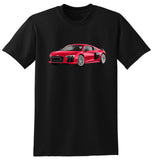 AUDI R8 V10 (RED) TSHIRT