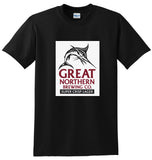 GREAT NORTHERN BREWING CO MARLIN LOGO TSHIRT