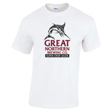 GREAT NORTHERN BREWING CO MARLIN LOGO TSHIRT