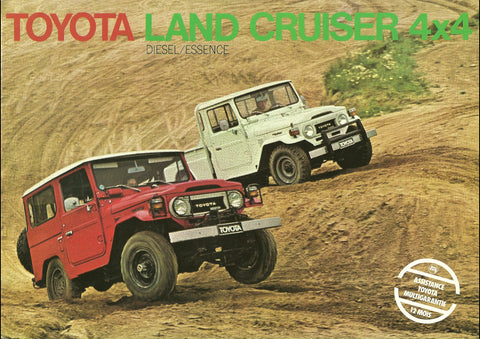 TOYOTA FJ LAND CRUISER AD ART PRINT POSTER