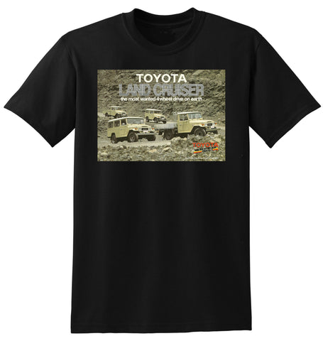 TOYOTA FJ55 LAND CRUISER AUSSIE AD TSHIRT