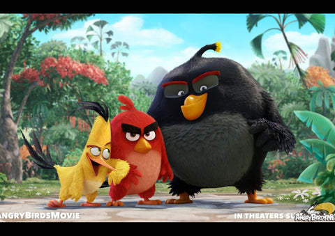 ANGRY BIRDS MOVIE ART PRINT PHOTO POSTER