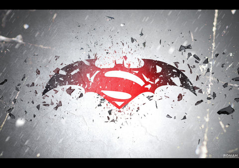 BATMAN VS SUPERMAN MOVIE ART PRINT PHOTO POSTER